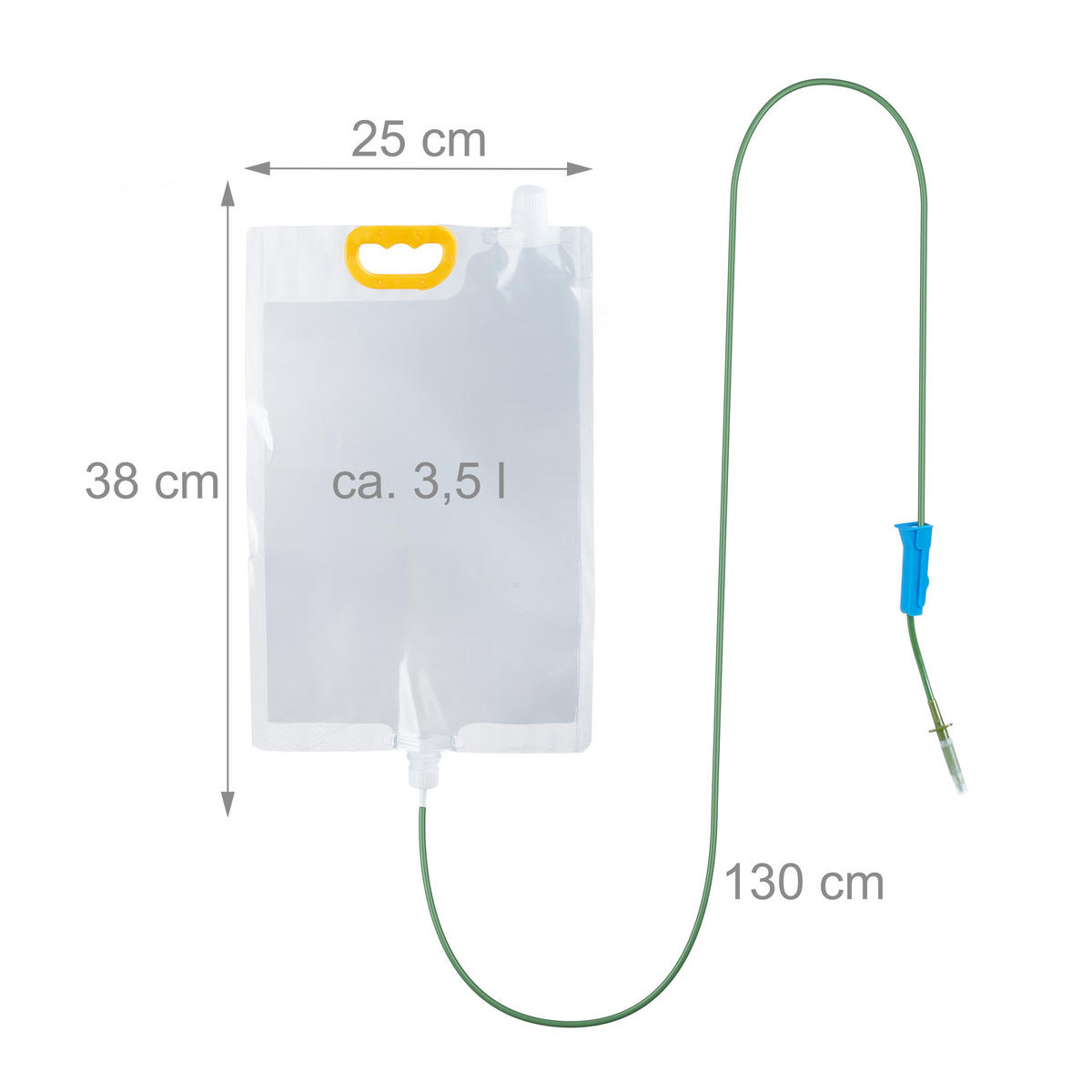 4XTROPFBEWÄSSERUNGSBEUTEL - Multicolor, Papier/Kunststoff (25/170/2.5cm) - Relaxdays
