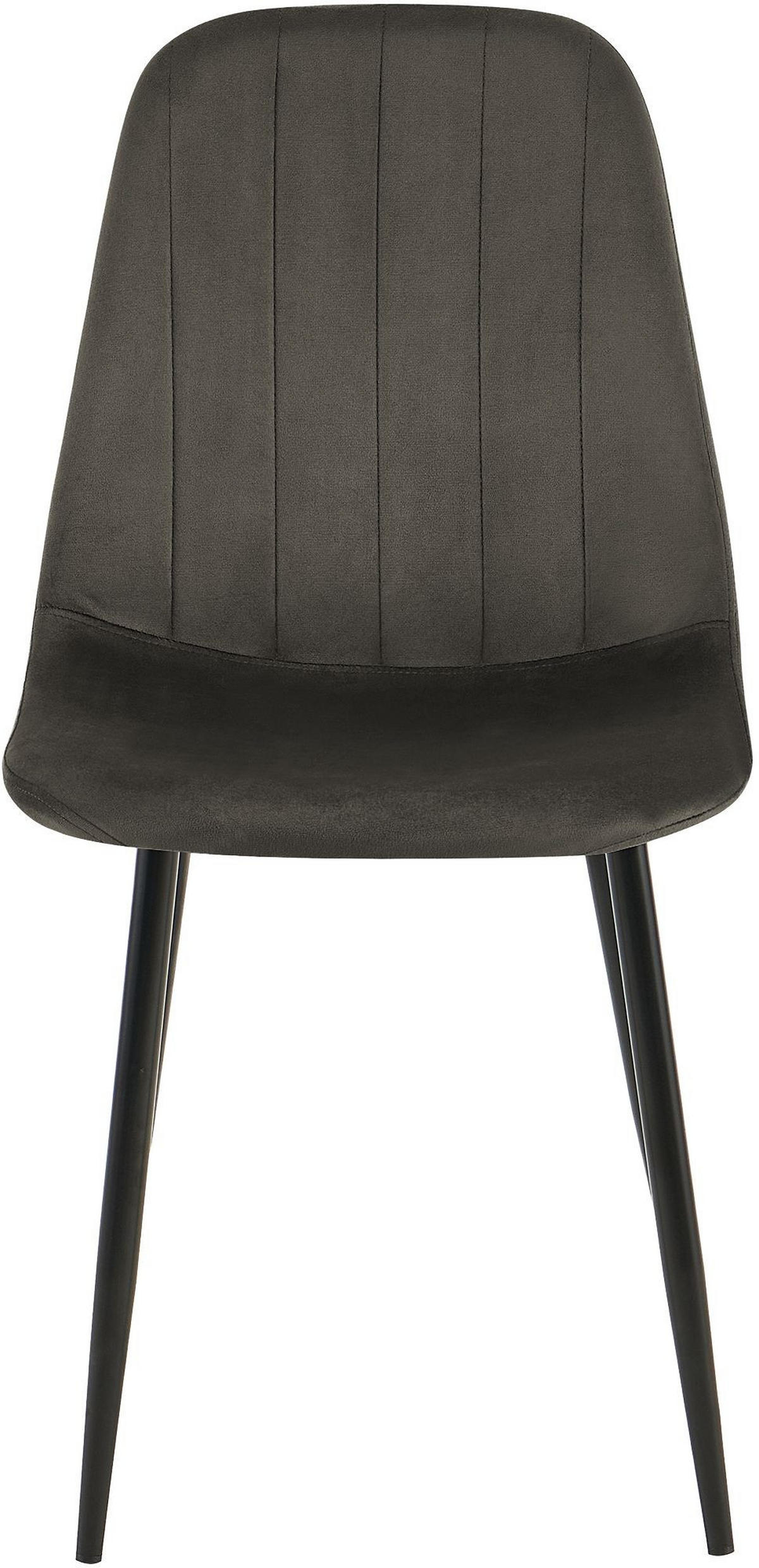 ESSZIMMERSTUHL Baxter 88x45x54 cm Anthrazit - Anthrazit, Metall (45/88/54cm) - furnicato