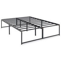 FUTONBETT SOVE 140x190 cm schwarz - Schwarz, Metall (140/190cm) - IDIMEX