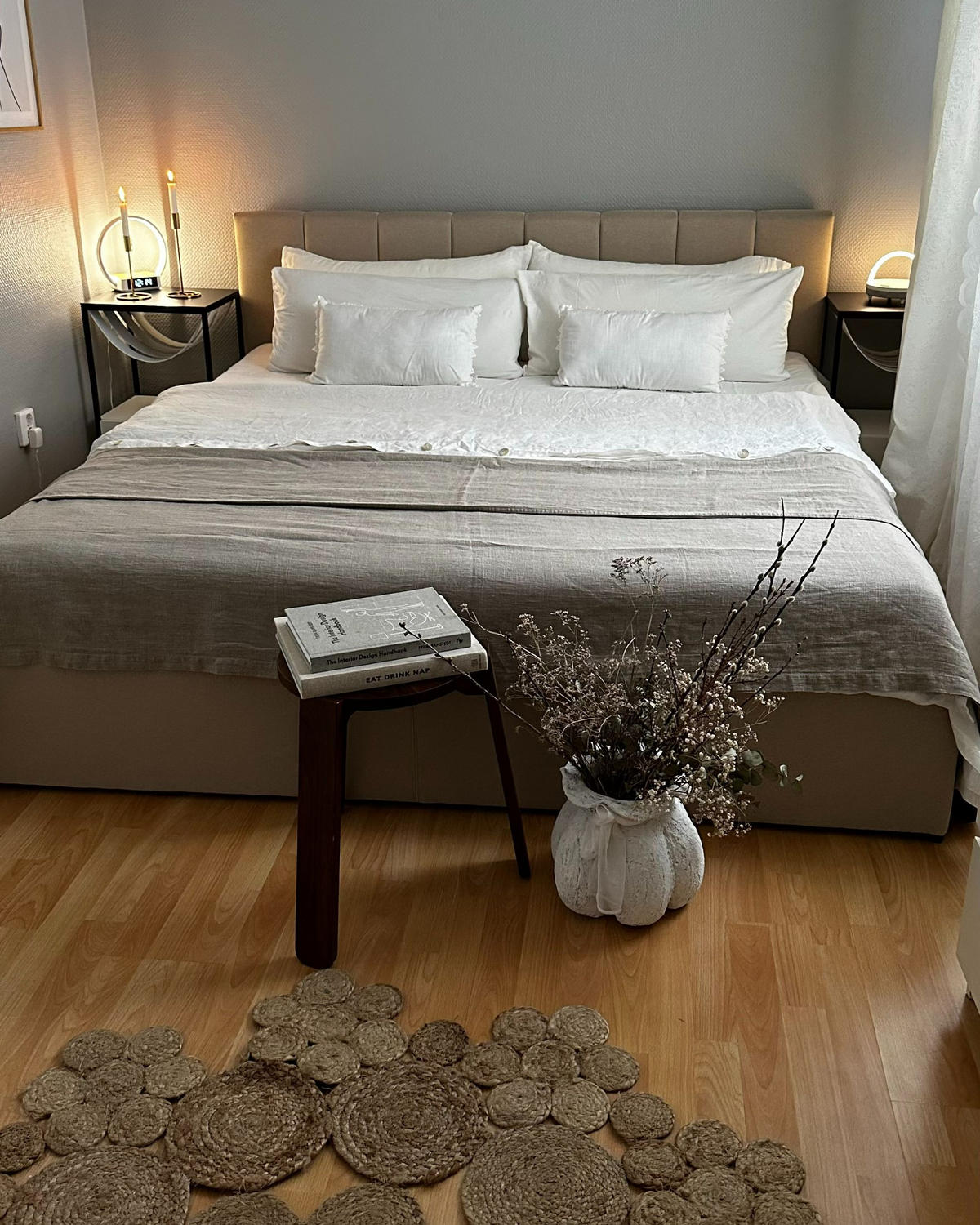 POLSTERBETT 140/200 cm Beige Dreux - Beige, Textil (140/200cm) - Beliani