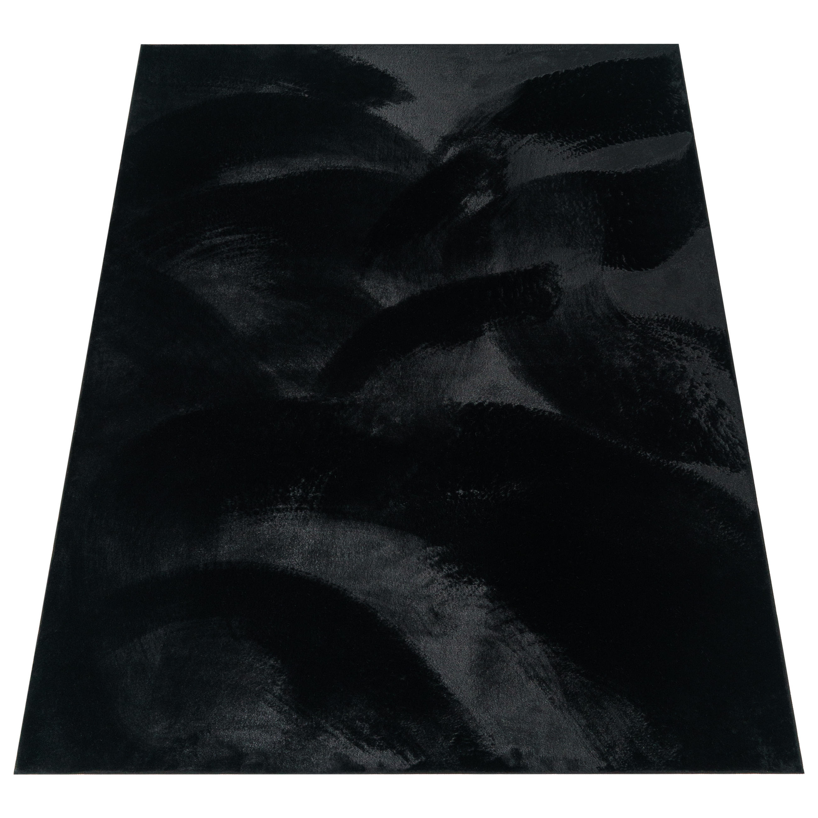 HOCHFLORTEPPICH 240/340 cm Soft 380 - Schwarz, Textil (240/340cm) - Paco Home