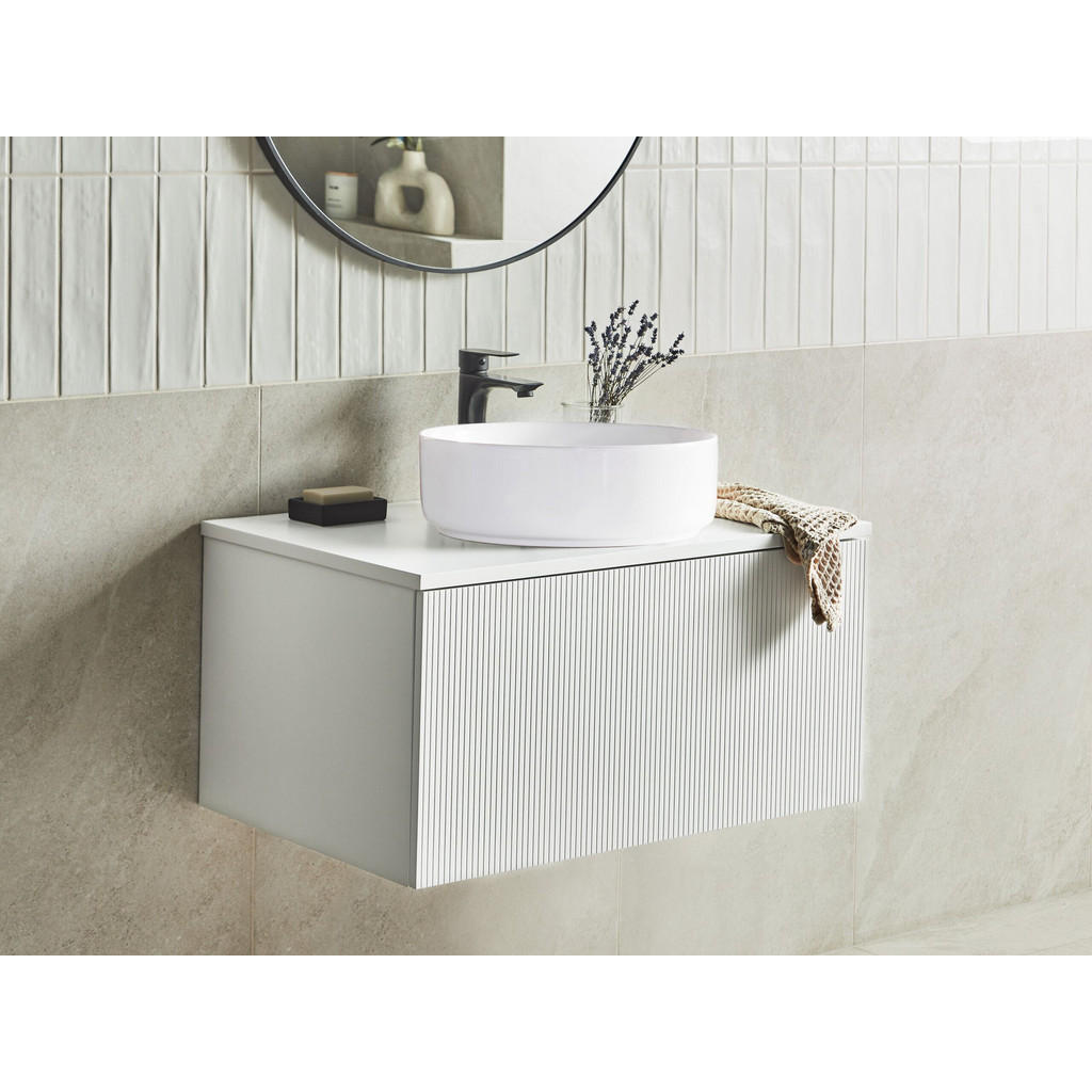 Thumbnail - Beliani Waschtischunterschrank, Weiß, Holzwerkstoff, 80x40x52 cm, Badezimmer, Badezimmerschränke, Waschbeckenunterschrän...