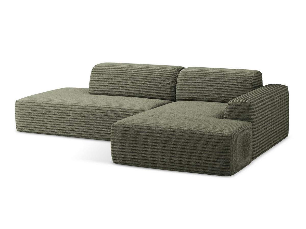 POUF Samt Stoff Blau - Türkis/Schwarz, Holzwerkstoff/Kunststoff (75/37/75cm) - Makamii