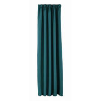 VORHANG »NewYork« HxB 225x295 cm Petrol - Petrol, Textil (295/225cm) - Gardinenbox