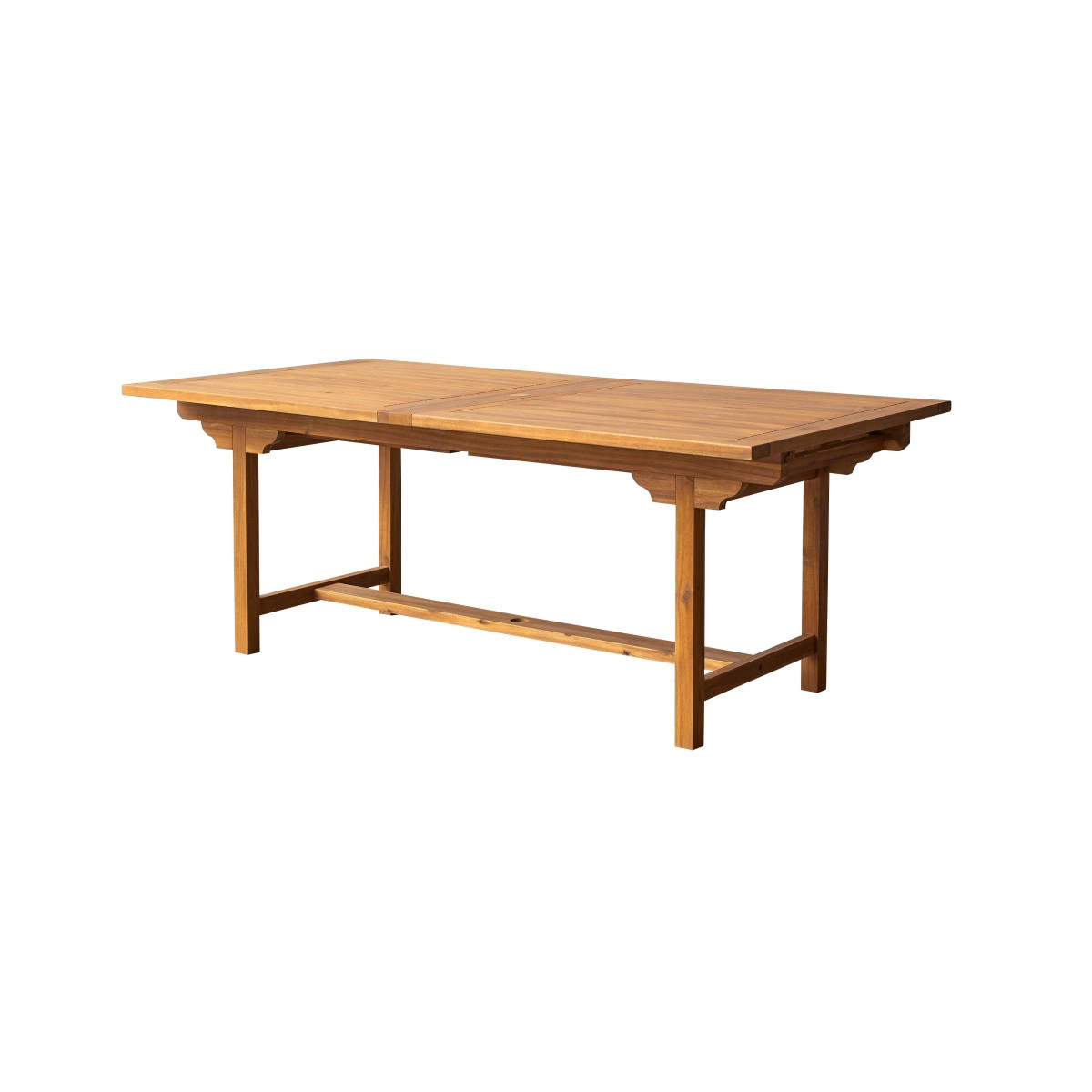 GARTENTISCH Capri Braun aus Akazie - Braun, Holz (100/200/75cm) - Tikamoon