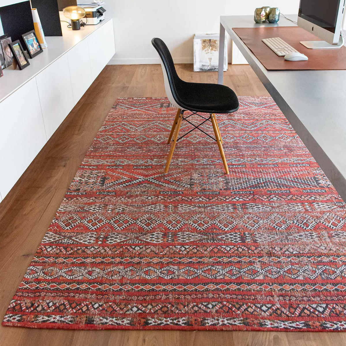 TEPPICH In-/Outdoor Flachgewebe RED RABAT Rot 170 x 240 cm - Rot, Textil (170/240cm) - Novatrend