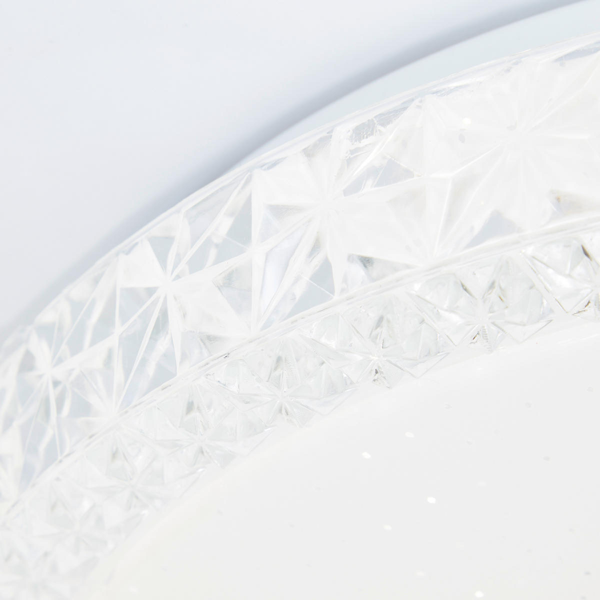 DECKENLEUCHTE Dasie G99700/05 - Weiß, Metall (29.1/29.1/6.6cm) - Brilliant