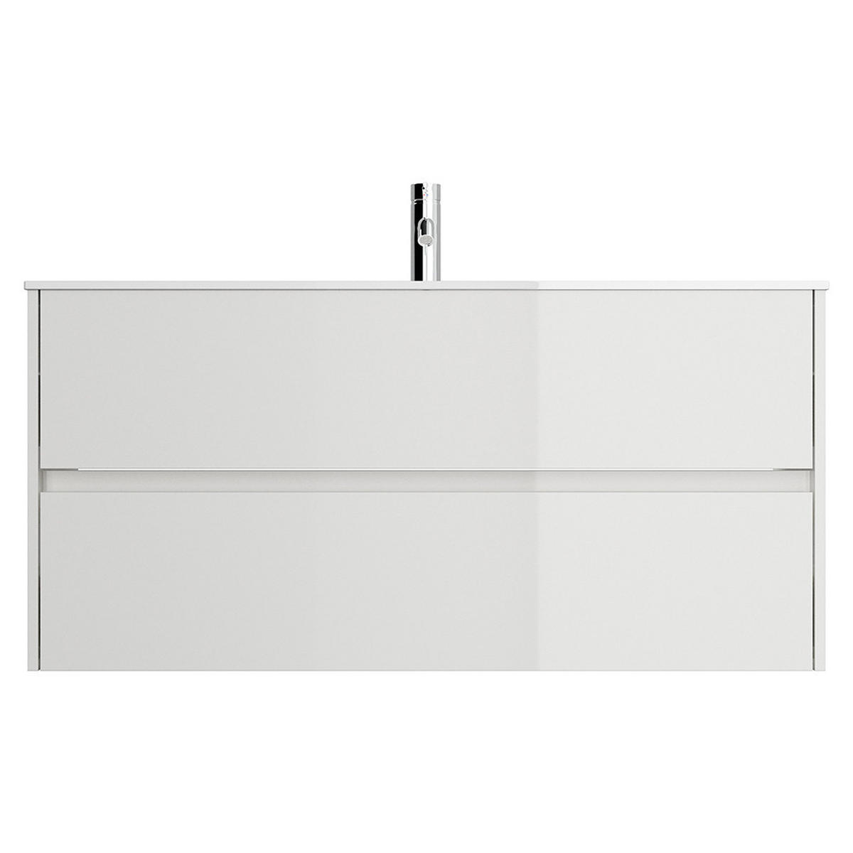 WASCHTISCH Livigno-02 - Weiß, Holzwerkstoff (120/59/47cm) - Lomado