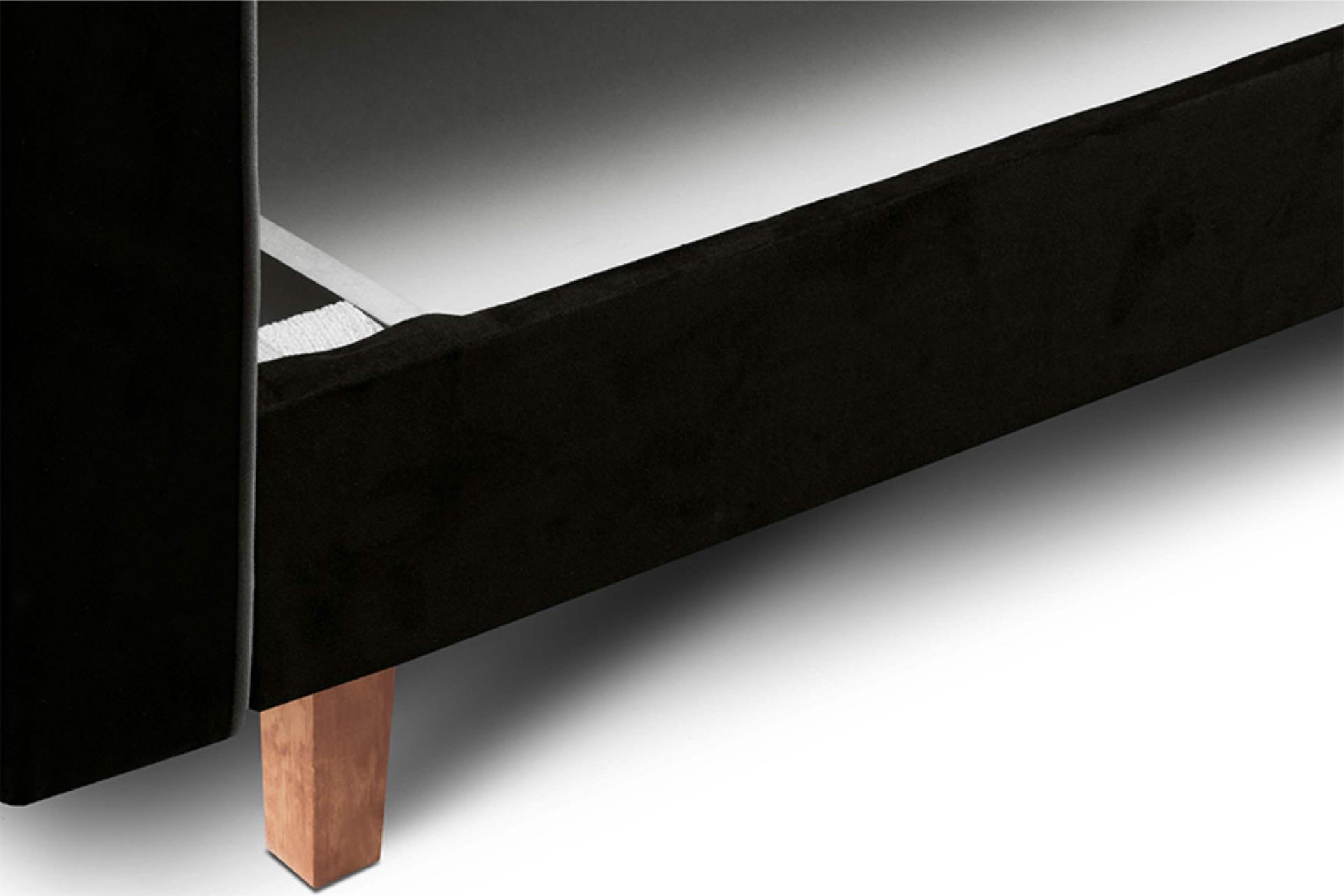 Thumbnail - Konsimo® 3-Sitzer-Schlafsofa, Schwarz, Grau, Textil, Rechteckig, 197x94x93 cm, Hergestellt in Europa, Wohnzimmer, Sofas ...