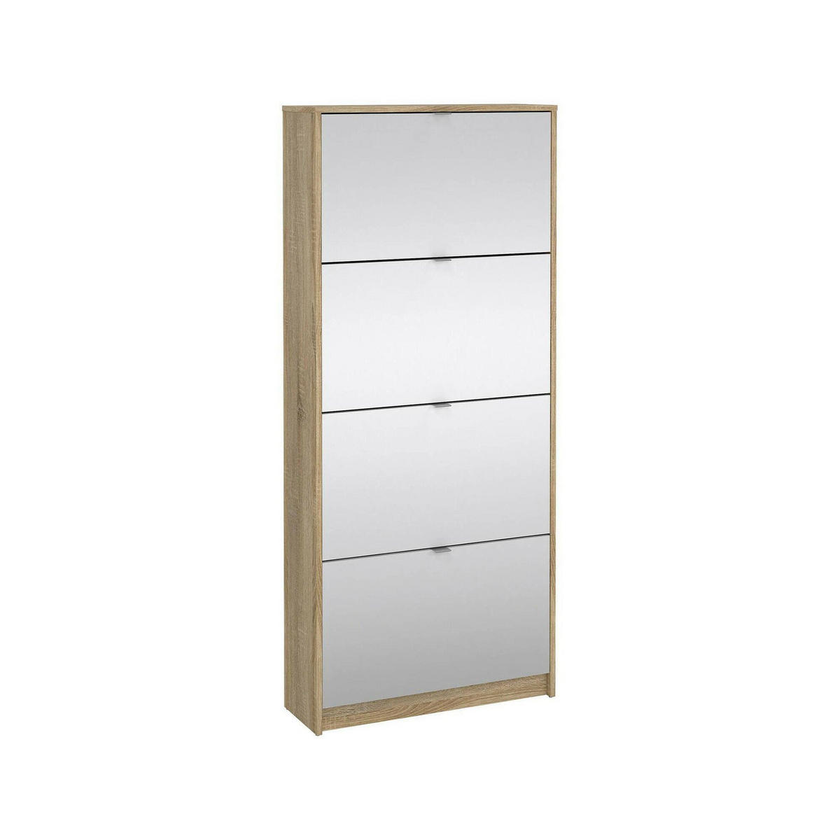 SCHUHSCHRANK Eiche 24.05/70.3/162 cm - Braun, Holzwerkstoff (70.3/162/24.05cm) - DMORA