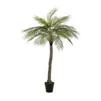 KUNSTBAUM Künstliche Phoenix Palme - Marun 220 cm - Grün, Kunststoff (220cm) - Emerald