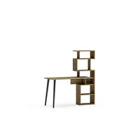 COMPUTERTISCH Vina - Braun, Holzwerkstoff (120/60/73cm) - Decorotika