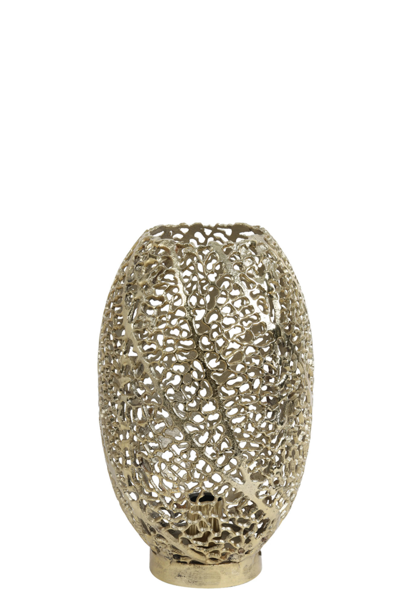 TISCHLAMPE Sinula Gold Ø24/40 cm - Goldfarben, Metall (24/24/40cm) - Light & Living
