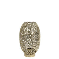 TISCHLAMPE Sinula Gold Ø24/40 cm - Goldfarben, Metall (24/24/40cm) - Light & Living