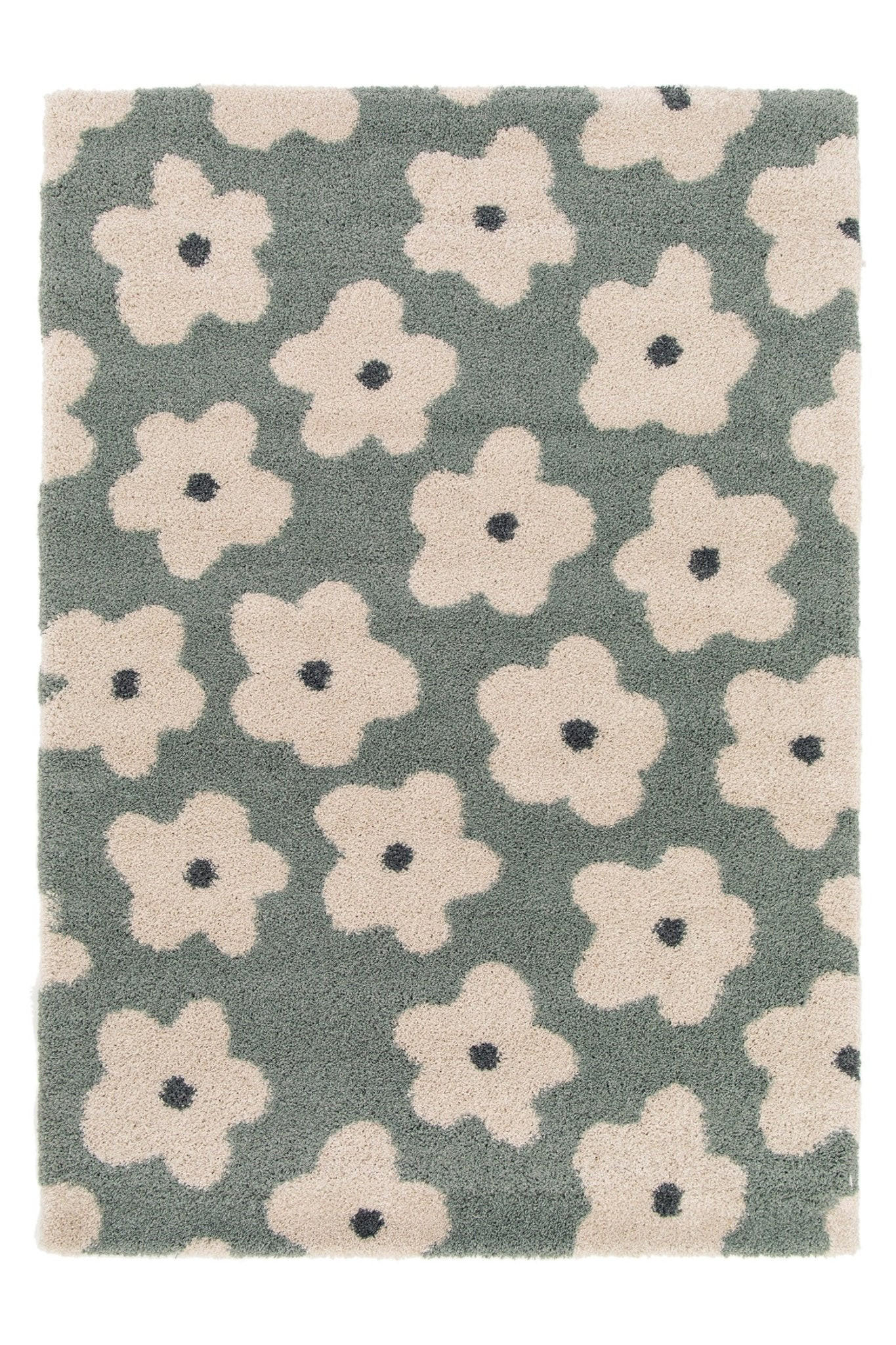 KINDERTEPPICH dick und bequem grün - Grün, Textil (80/150cm) - AFK Living