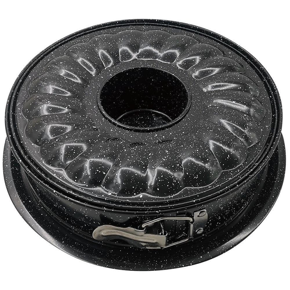 SPRINGFORM Schwarz 24/24/6.8 cm KH1778 - Schwarz, Metall (24/6.8/24cm) - Kinghoff 