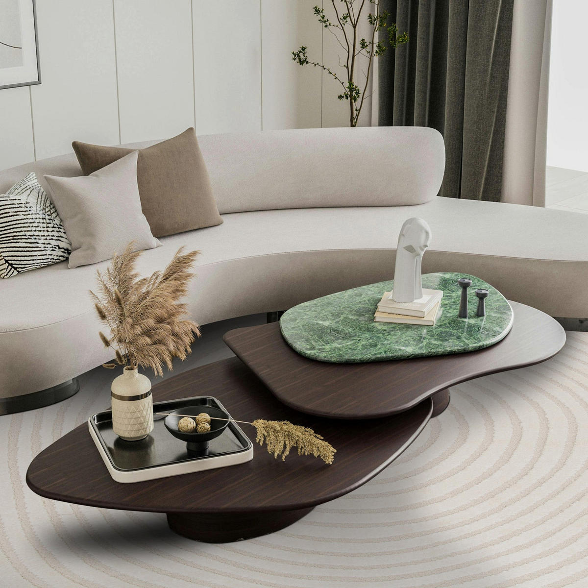 TEPPICH weich mit Relief-Effekt weiss - Weiß, Textil (160/230cm) - AFK Living