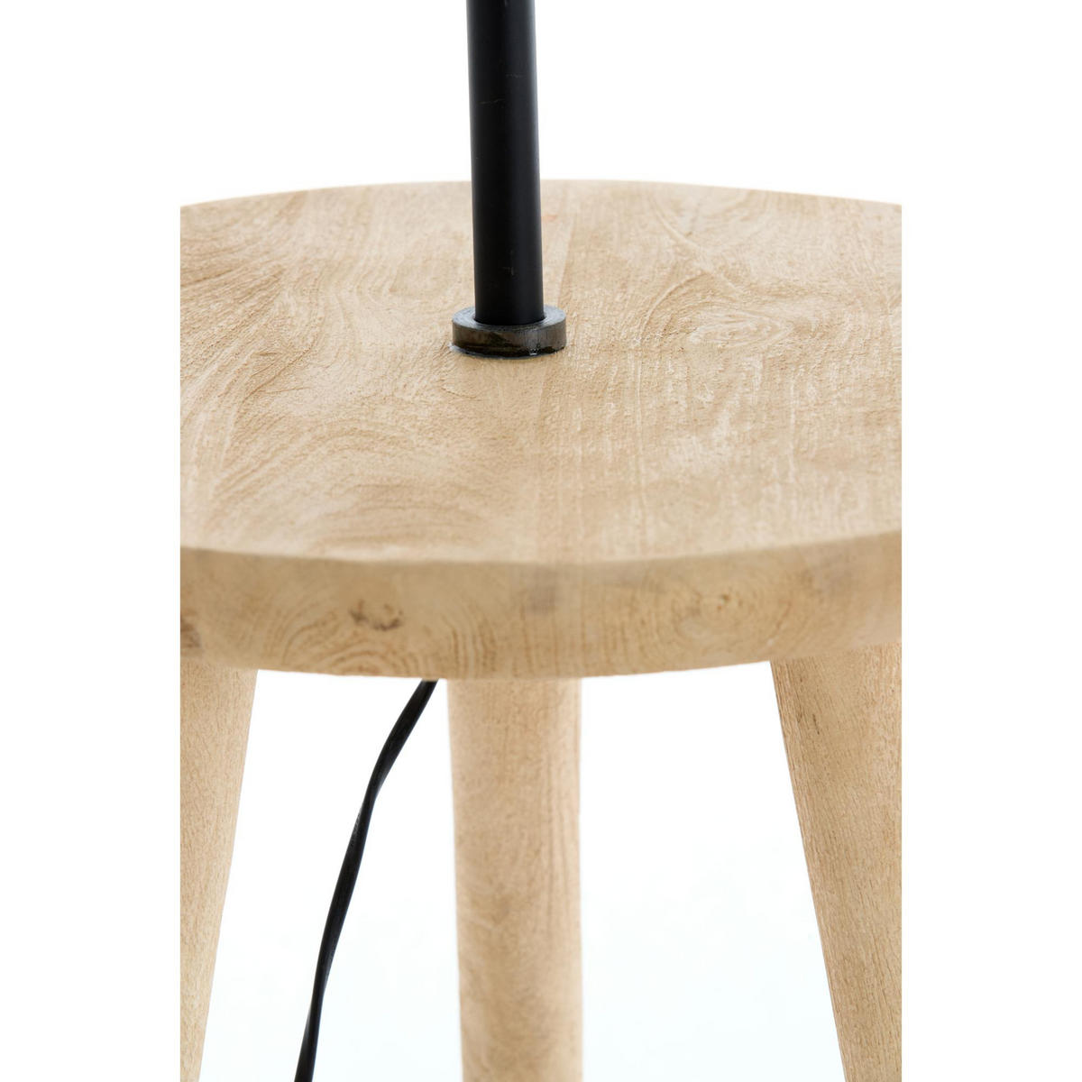 BEISTELLTISCH Tolfa Braun 40/40/135 cm - Braun, Holz (40/40/135cm) - Light & Living