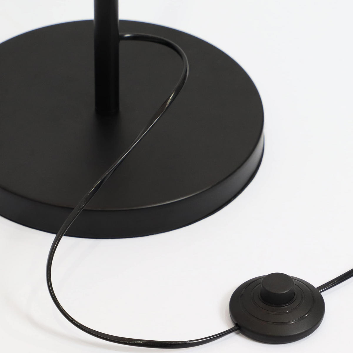 STEHLAMPE Elara 30/30/145 cm - Schwarz, Metall (30/30/145cm) - ZMH