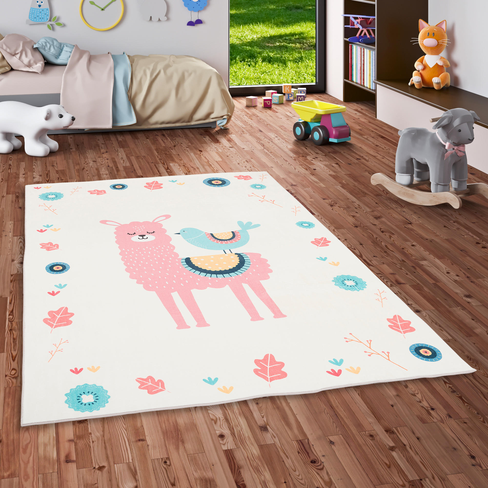 FELLTEPPICH PLUSH KIDS ALPAKA - Multicolor, Textil (160/230cm) - Pergamon