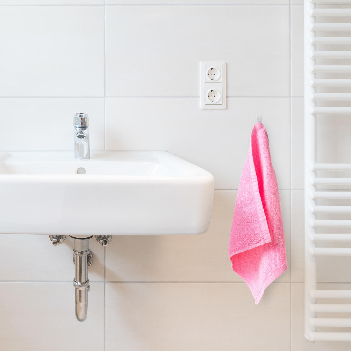 24XKLEBEHAKEN - Silberfarben, Metall (1.5/3.5/1.5cm) - Relaxdays