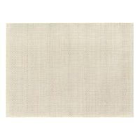 TISCHSET Canna schneeweiß 33 x 45 cm - Weiß, Textil (33/45cm) - Winkler
