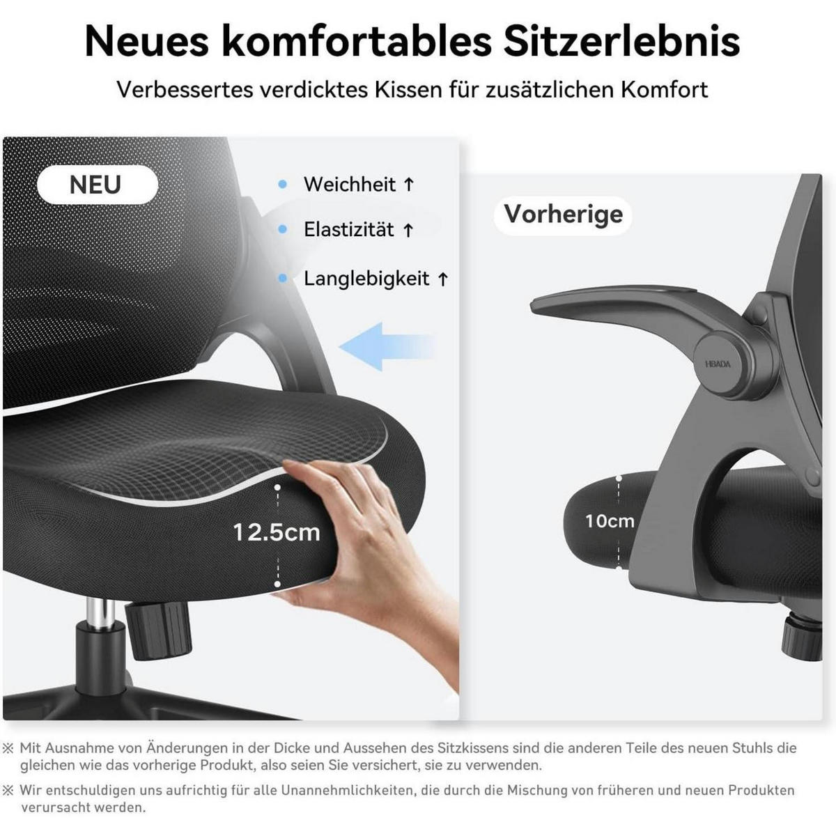BÜROSTUHL J1 Mesh Schwarz - Schwarz, Kunststoff (60/100/60cm)