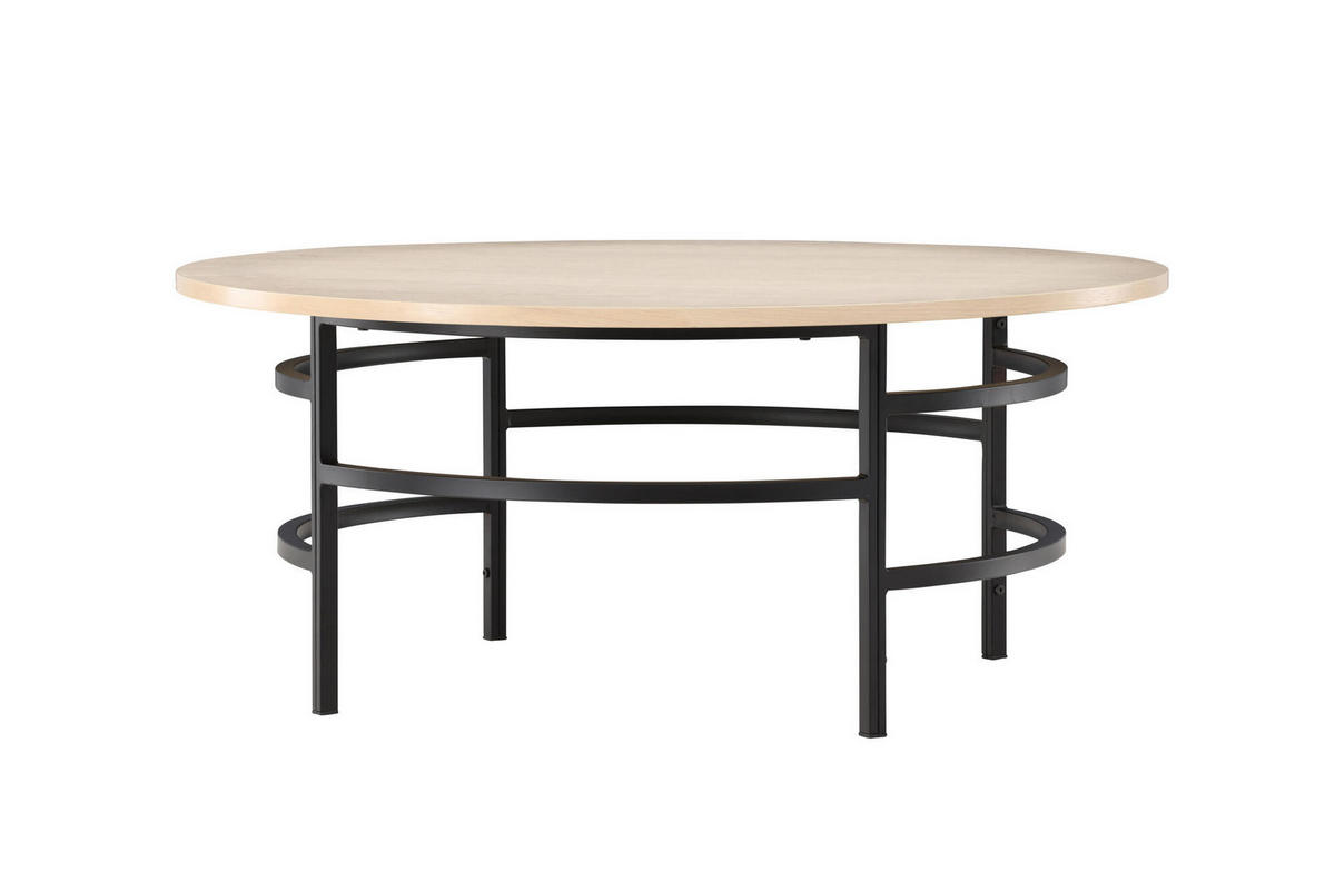 COUCHTISCH COPENHAGEN Beige 100x100x43 cm - Beige, Holzwerkstoff (100/100/43cm) - FURNLUX