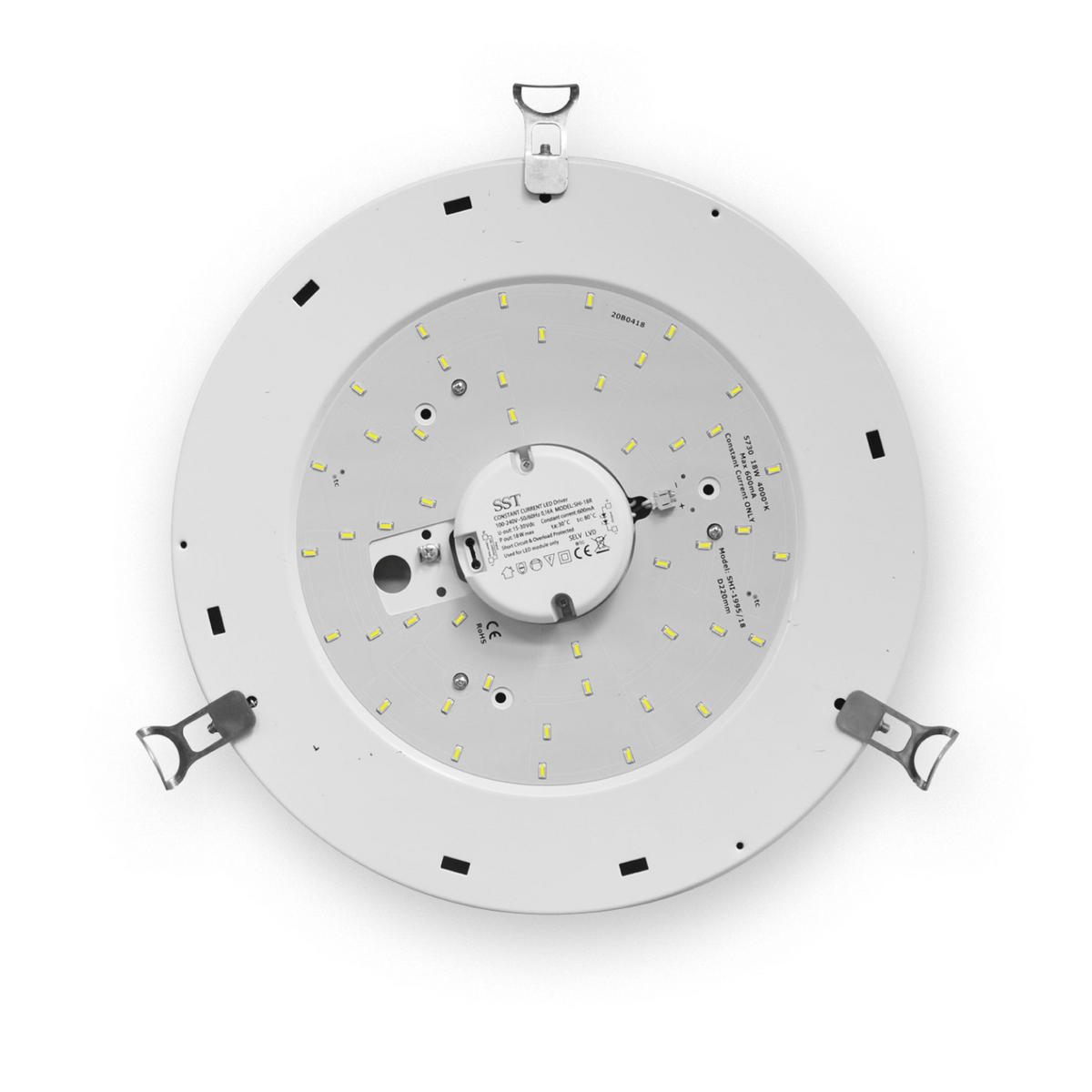 LED-DECKENLEUCHTE - Weiß, Glas (50/50/11cm) - Lumicom