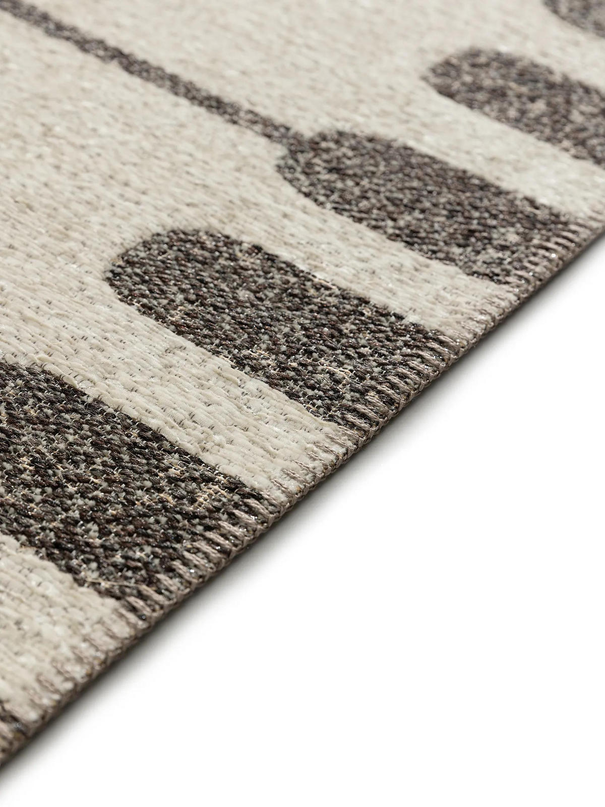 FLACHGEWEBETEPPICH Elena Beige/Braun 120x170 cm - Beige, Textil (120/170cm) - benuta Nest