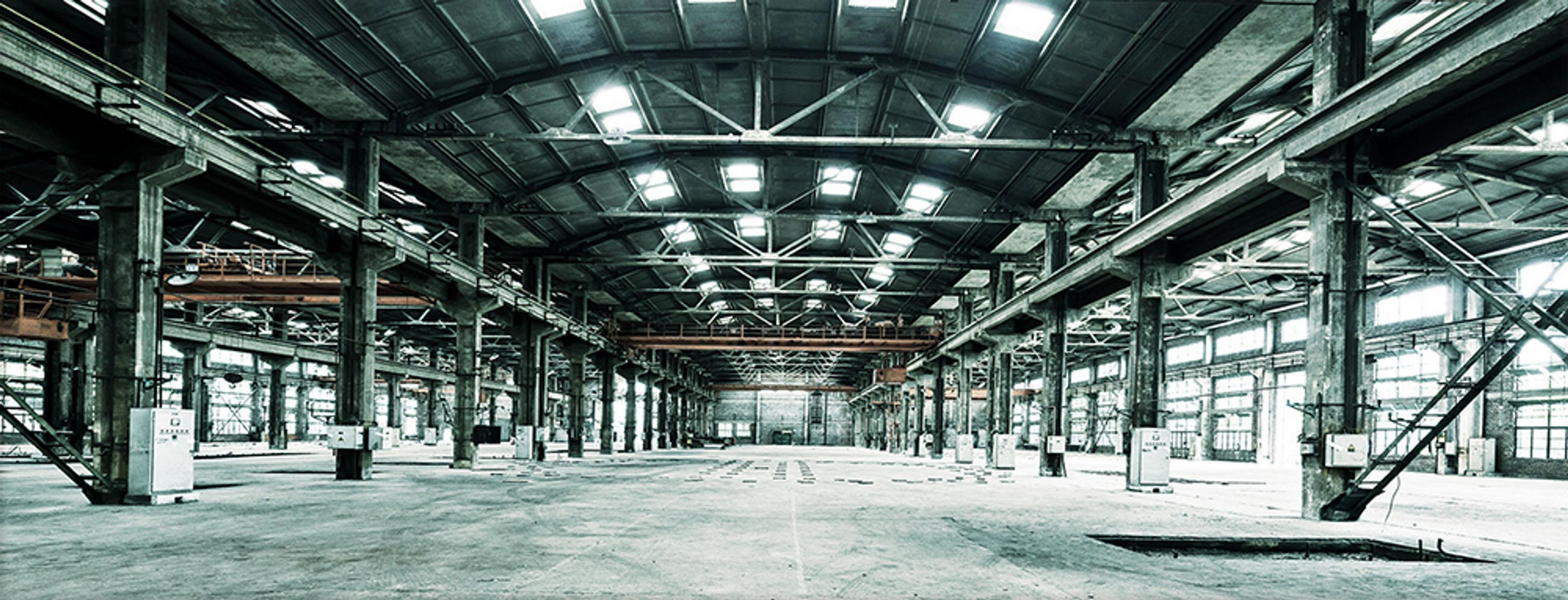 GLASBILD 80x30 cm Architektur - Anthrazit, Glas (80/30cm) - artissimo