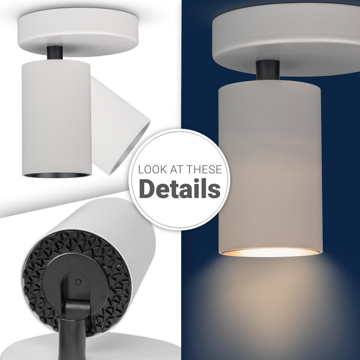 STRAHLER Timo Rd - Weiß, Metall (9/5.7/12.7cm) - Paco Home