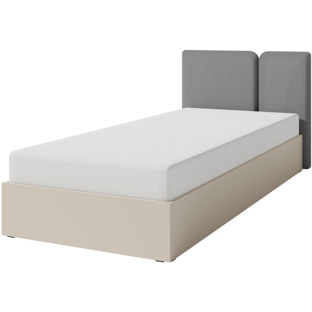 Beautysofa Jugendbett Beige 90x200 cm