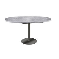 ESSTISCH Borte Bellato Grau / Graphit 100/138 / 100 / 76cm - Graphitfarben/Grau, Holz/Holzwerkstoff (100/100/76cm) - Feldmann-Wohnen