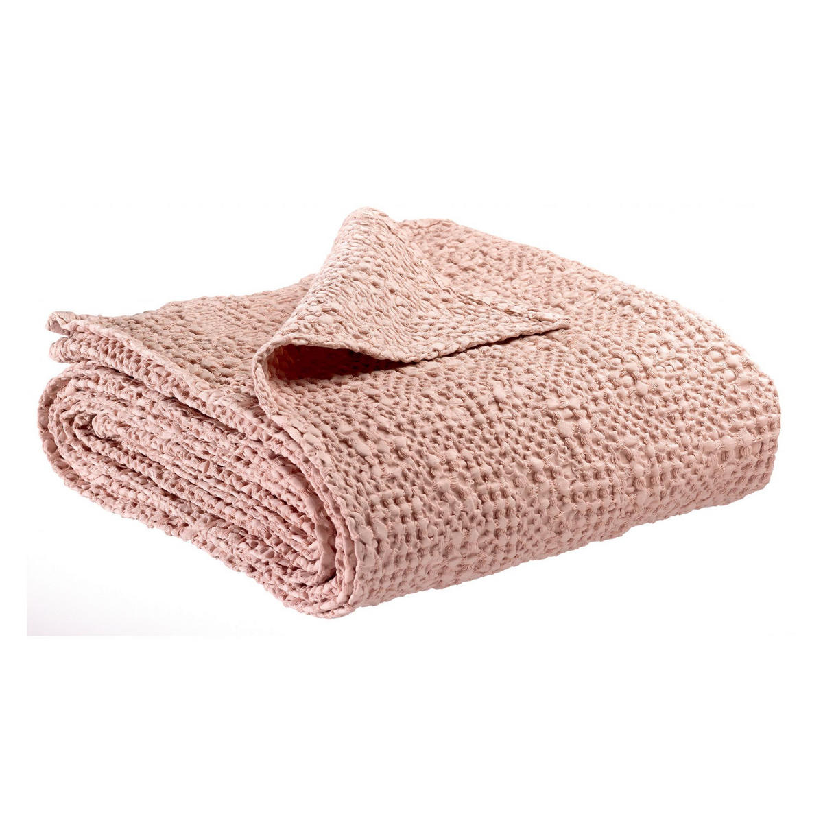BETTÜBERWURF Tana weißdorn 240 x 260 cm - Rosa, Textil (240/260cm) - Vivaraise