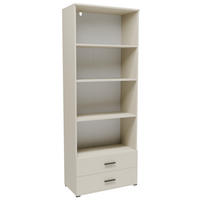 BÜCHERREGAL CR3-ST4 Kaschmir69/34/180 cm - Kaschmir, Holzwerkstoff (69/180/34cm)