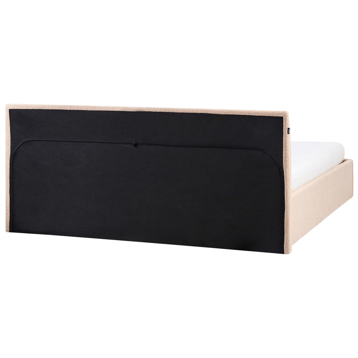 POLSTERBETT 180x200 cm Beige Orbey - Beige, Textil (180/200cm) - Beliani