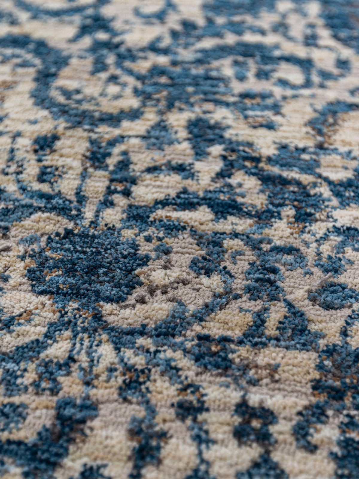 TEPPICH ADUR, orientalisch mit Medaillon, Blau, 200 x 300 cm - Blau, Textil (200/300cm) - KADIMA DESIGN