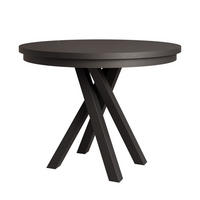 AUSZIEHTISCH LORIEN 100/140/75 cm Schwarz - Schwarz, Holzwerkstoff/Metall (100/100/75cm) - Idohome