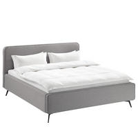 POLSTERBETT - Grau, Textil (180/200cm) - home24