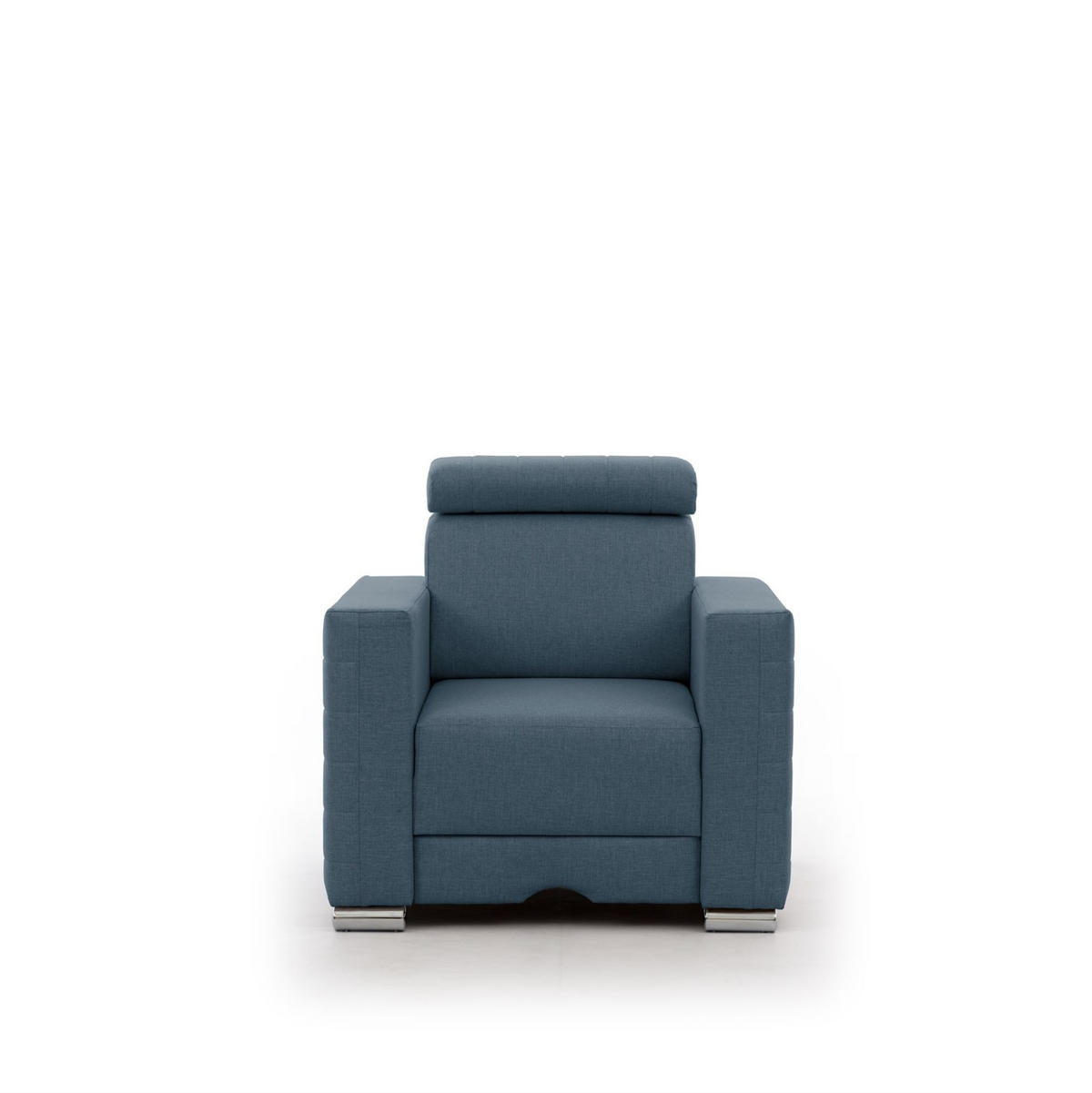 SESSEL Canton In Liverpool - Blau, Holzwerkstoff/Textil (94/92/93cm) - Fun Möbel