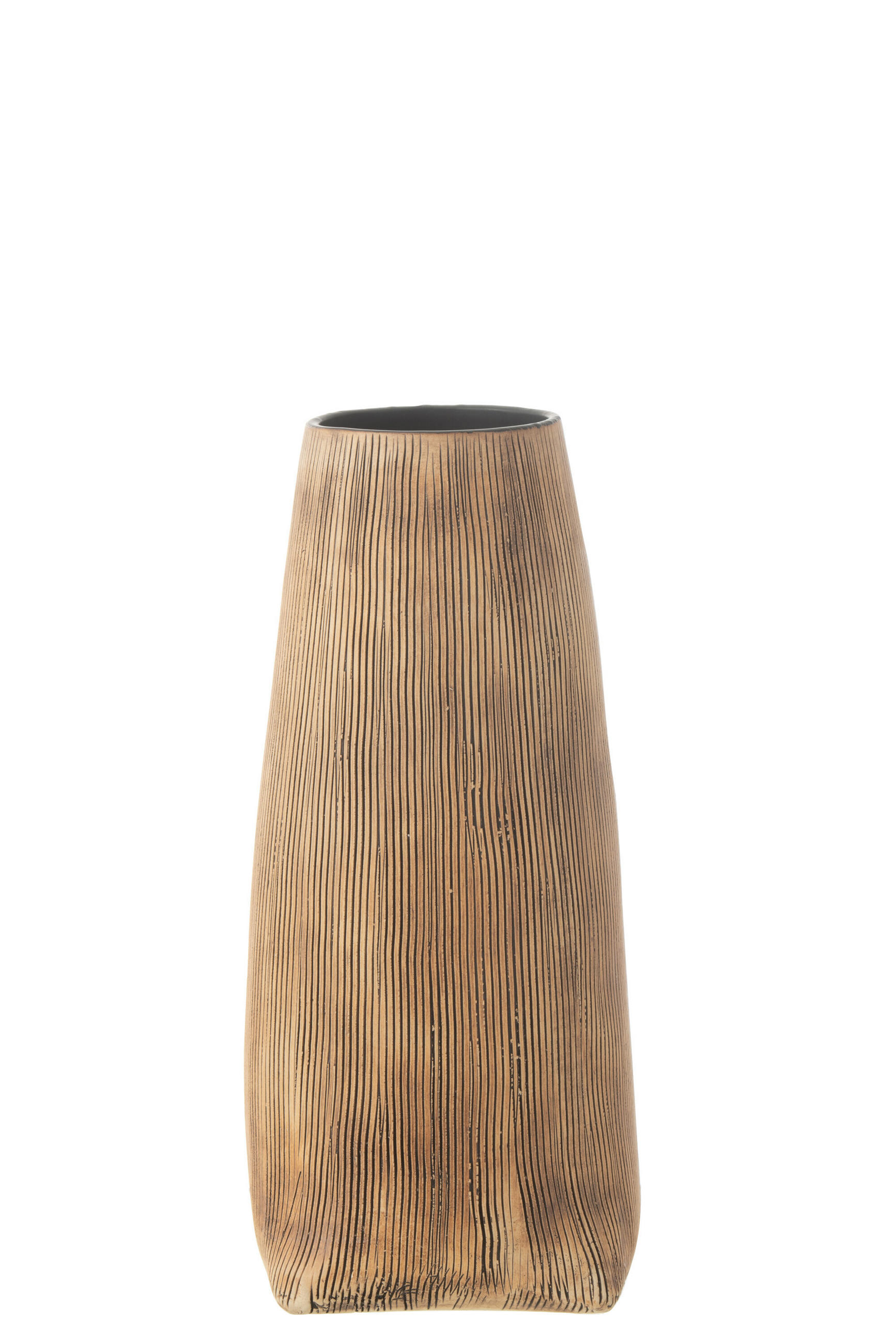 VASE MARIA - Töpferei - Braun - S - 29 cm hoch - Braun, Keramik (29cm) - J-Line