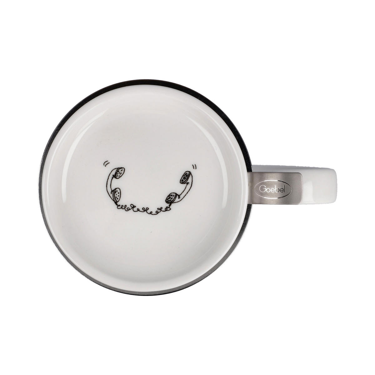 TEETASSE Barbara Freundlieb - Ziemlich beste Freundinnen, Fine Bone China, Bunt, 450 ml - Multicolor, Keramik (0.45L) - Goebel