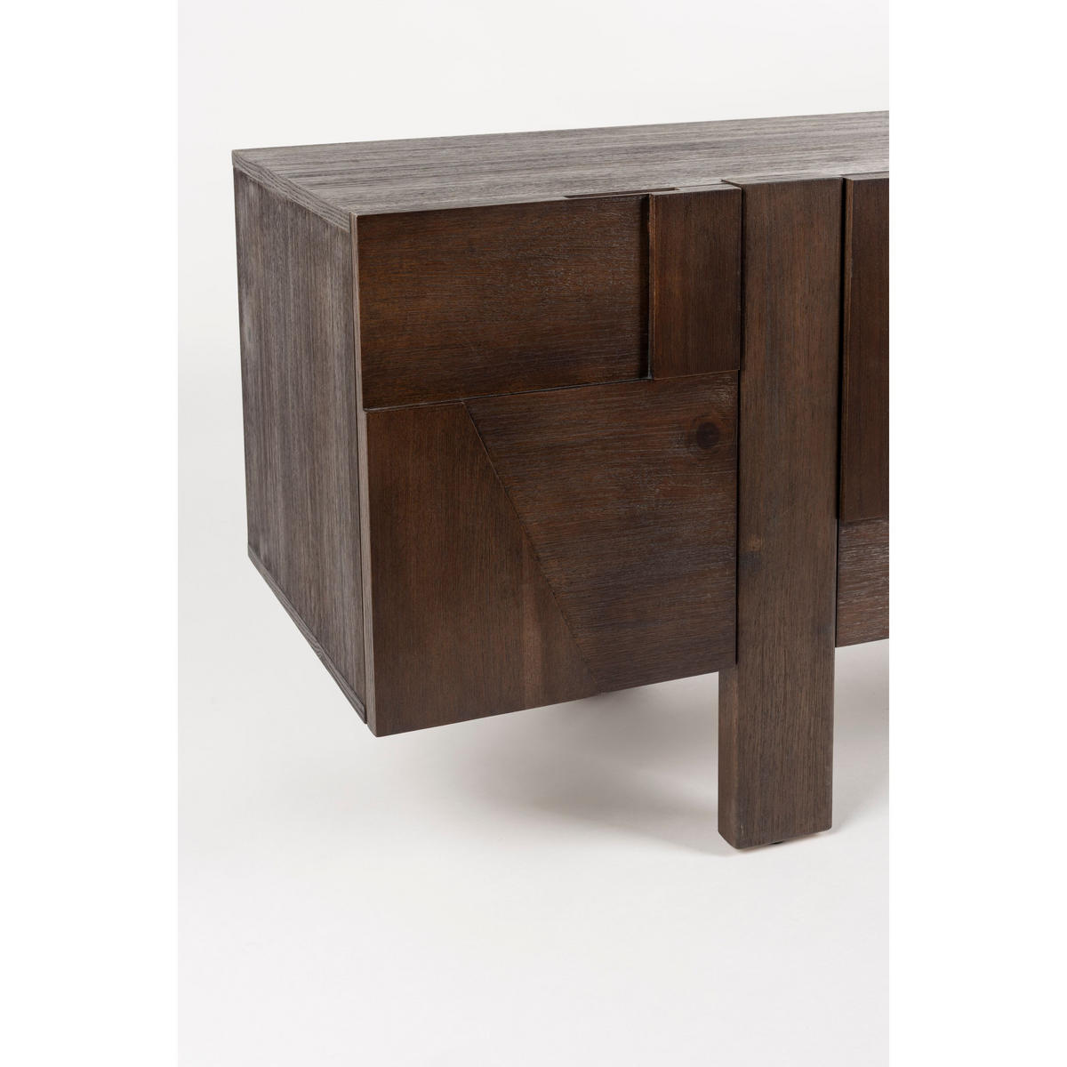 SIDEBOARD Bruneau Walnuss - Braun, Holz (188/60/45cm) - Dutchbone