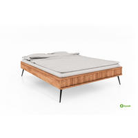 BETTGESTELL LINA 80x190 Kernbuche - Kernbuche, Holz (80/190cm) - byoak