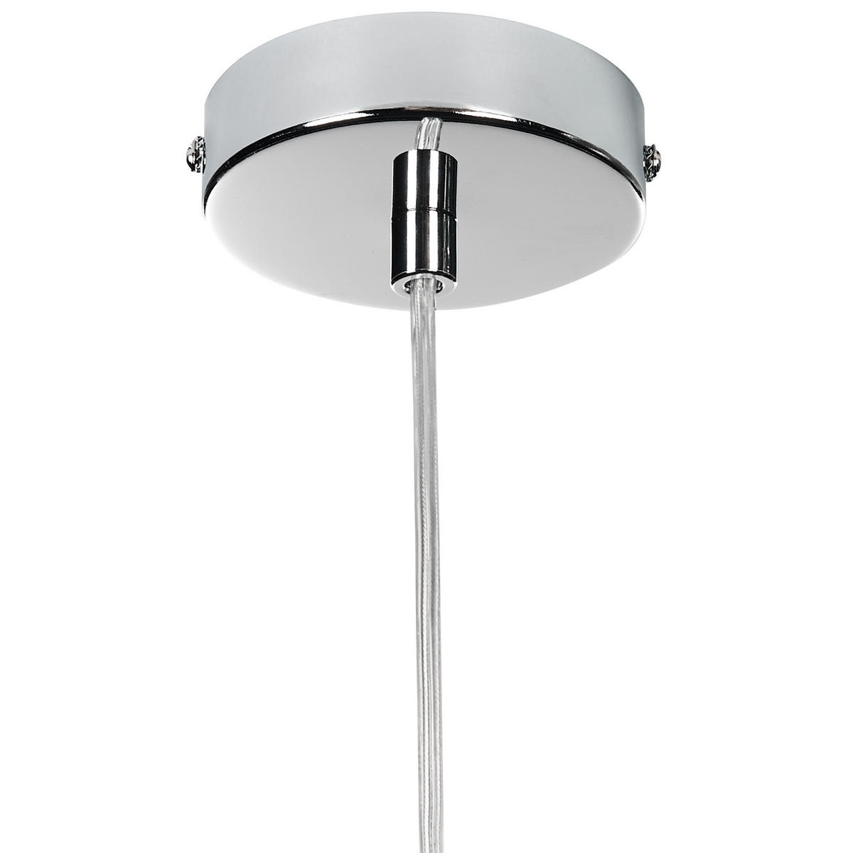 HÄNGELEUCHTE Keila 23/23/74 cm - Grün, Glas (23/23/74cm) - Beliani