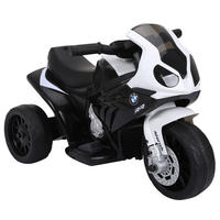 ELEKTRO KINDERMOTORRAD, Schwarz/Rot, PP+ Stahl - Schwarz, Kunststoff (66/37/44cm) - HOMCOM