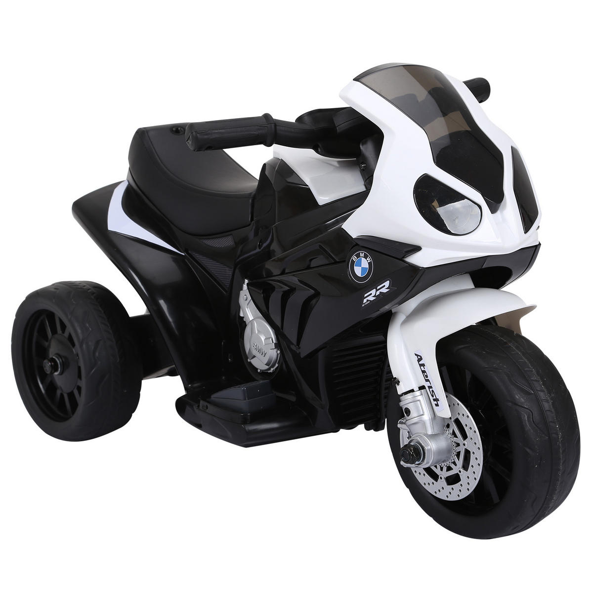 ELEKTRO KINDERMOTORRAD, Schwarz/Rot, PP+ Stahl - Schwarz, Kunststoff (66/37/44cm) - HOMCOM