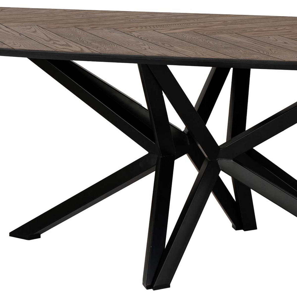 ESSTISCH aus Holz 240x100x77 cm - Braun, Holz (100/240/77cm) - Wanderlust