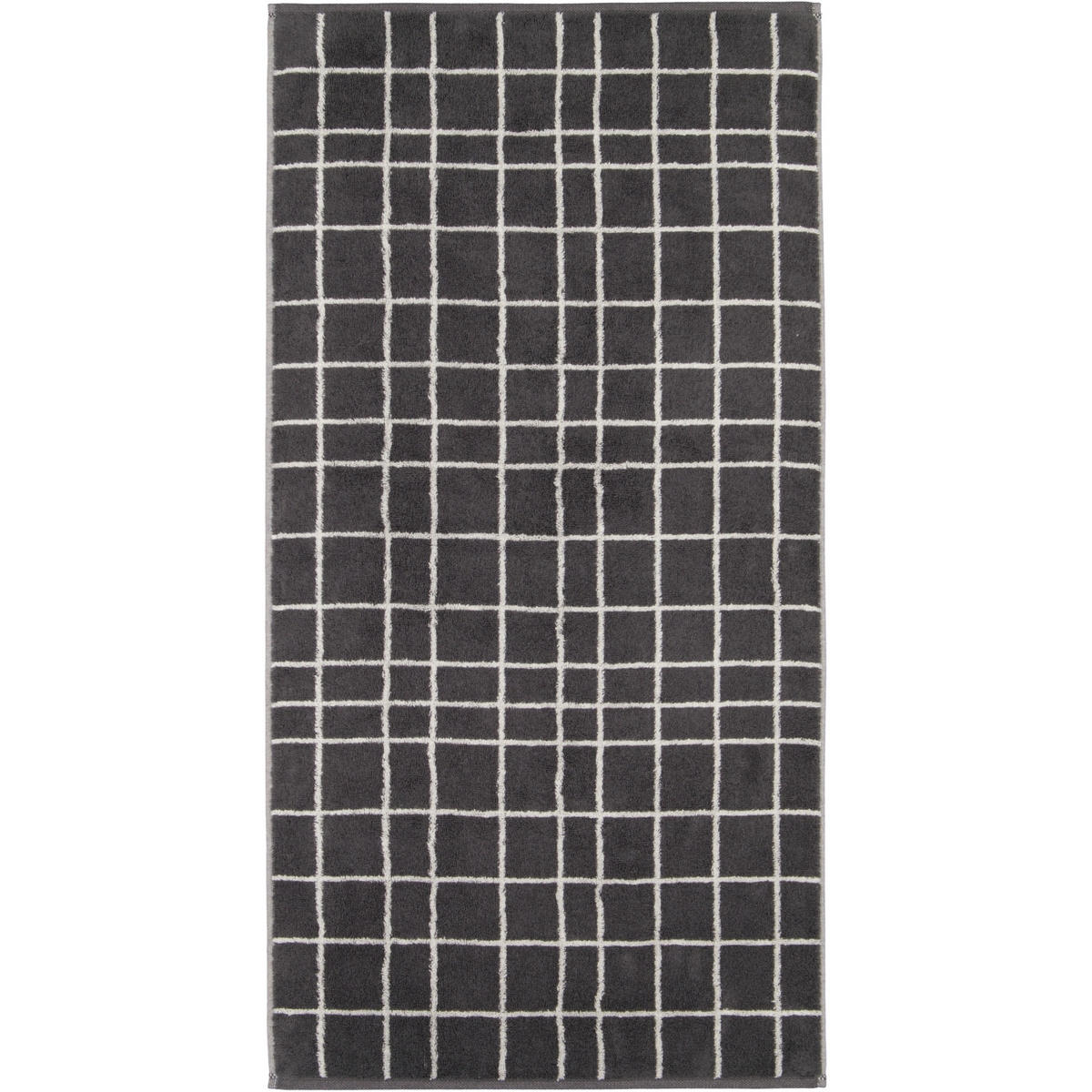 HANDTÜCHER ATELIER ALLOVER 6241 BASALT - 77 - Grau, Textil (50/100cm) - Cawoe